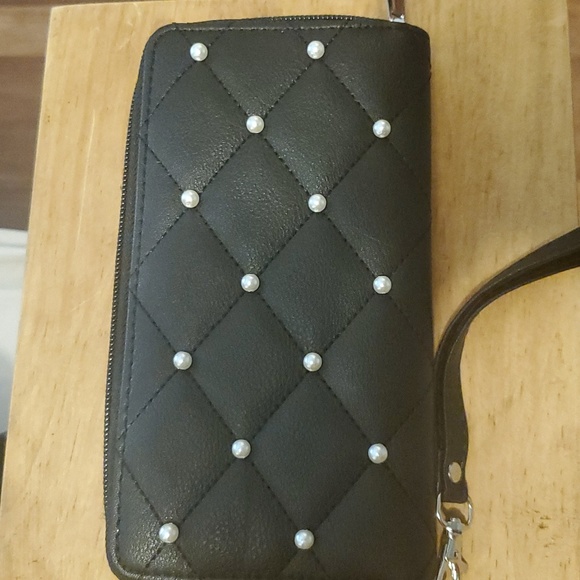 black leather Handbags - Wallet